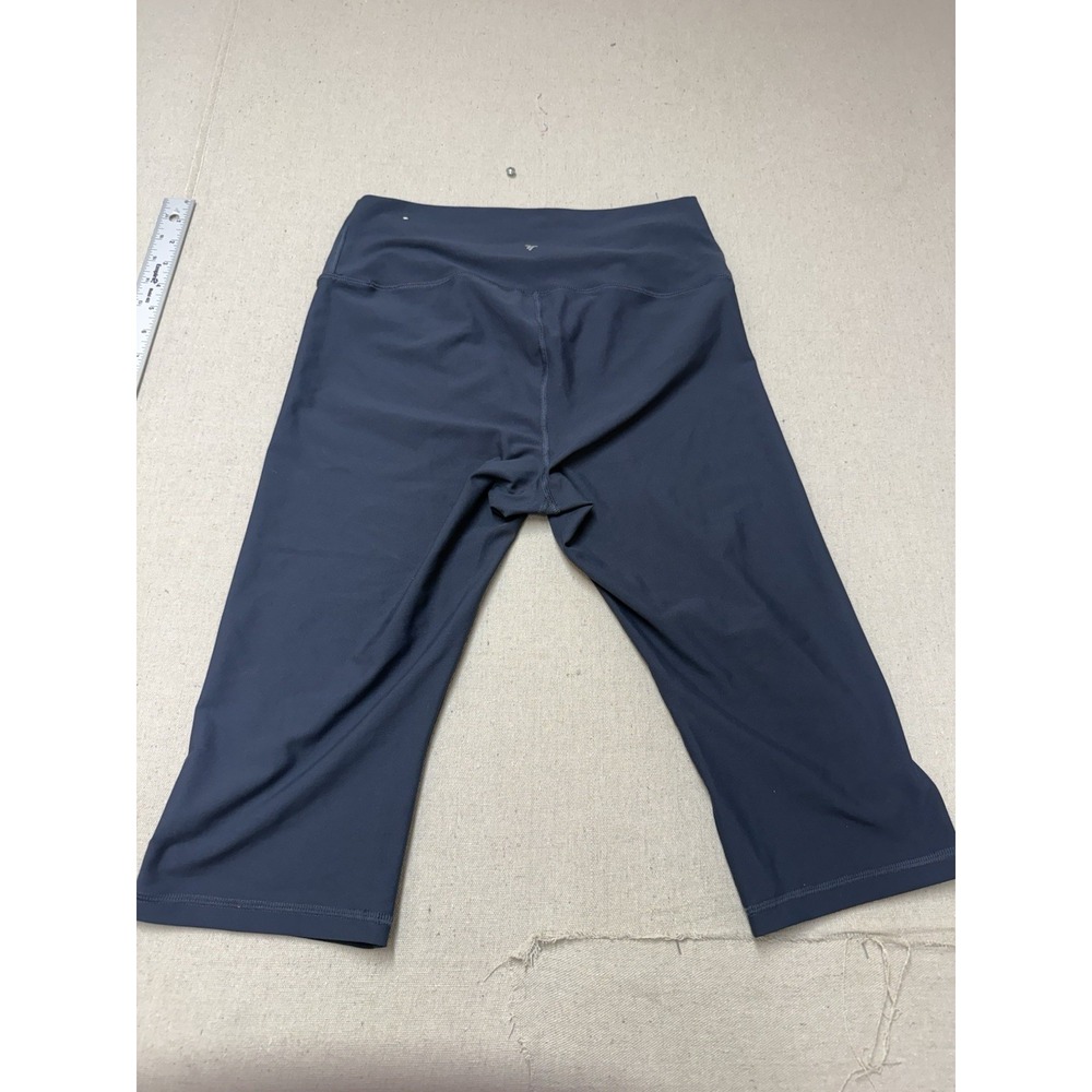 Old Navy Active Powersoft High Rise Capri Leggings Women’s L Navy Blue A3
